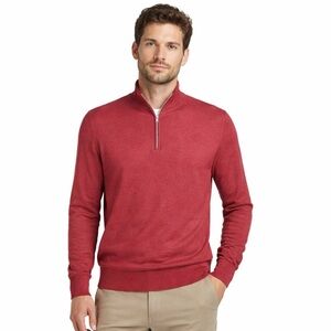 Paul & Shark Men’s Cotton Pullover Sweater Size M Made in Italy Quarter Zip